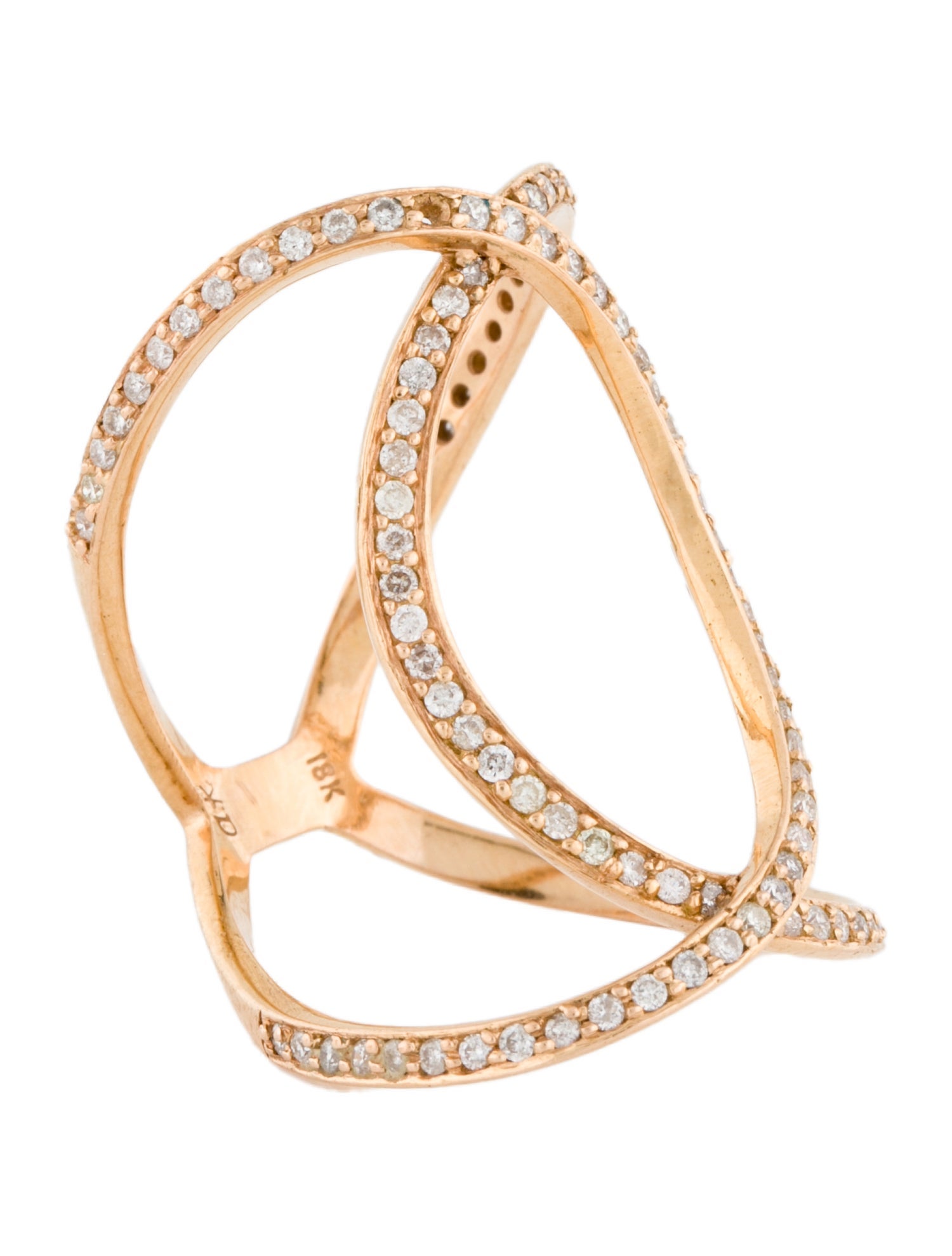 Anita Ko 18K Diamond Infinity Ring